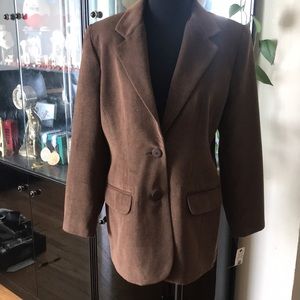 brown jacket